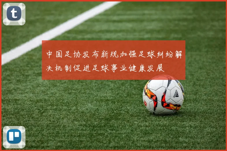 中国足协发布新规加强足球纠纷解决机制促进足球事业健康发展